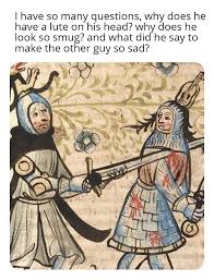 A generally accepted scheme includes early christian art, migration period art, byzantine art. Medieval Art Is Confusing Historymemes