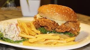Jun 23, 2021 · the cheesy zinger triple down will be available from 24 june to 3 july 2021, perfect for those looking to max out their month's calories quota in a single meal. Zinger Burger Kfc Zinger Sauce Homemade Copycat Zinger Burger