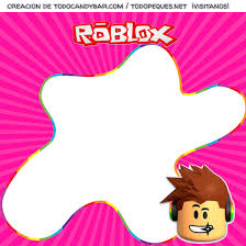 Cuenta de roblox chetada en juegos. Kit Imprimible Roblox Rosa Descarga Gratis Todo Candy Bar