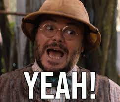 Yeah Jack Black Gif Yeah Jackblack Jumanji Discover Share Gifs Jack Black Black Gif Jumanji Movie
