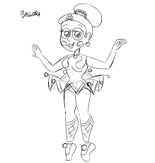 Hence, we decided to compile a collection of free printable ballerina and ballet coloring. Blissfull Fnaf Sister Location Ballora Coloring Pages Coloring Home