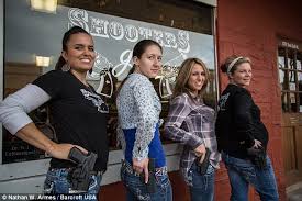Lauren boebert, whose restaurant shooters grill has been defying garfield county's public health order by. Colorado Shooters Grill Arms Waitresses With Loaded Guns Daily Mail Online