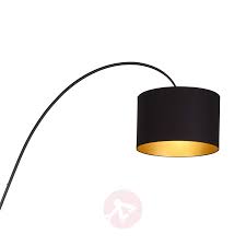 Bogen Stehleuchte Giraffe Hohe 220 Cm Schwarz Kaufen Lampenwelt De