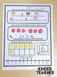 Let S Solve Word Problems Using Multiple Strategies Solving Word Problems Word Problems Kindergarten Word Problems