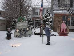 A Christmas Story Yard Display Christmas Story Movie Christmas Story Party Ideas A Christmas Story