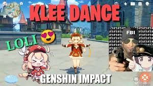 Klee Dance Genshin Impact Youtube