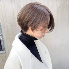 ショート ボブ 再現できるカット タカハシコウヘイ on instagram ハイネック ショート 秋冬とのバランス こーへーショート ショートボブ ボブ ボブヘア