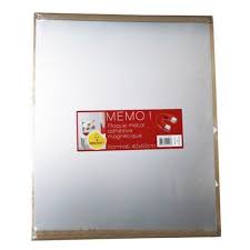 Lot De 6 Plaques Magnetiques Metal Brosse Argent L 40 X H 50 Cm Plaque Magnetique Metal Brosse Plaque