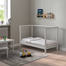 Baby kinderbett ikea carb p 2 ca 1 24 m x 65 cm eur 8 90. Gulliver Babybett Weiss 60x120 Cm Ikea Deutschland