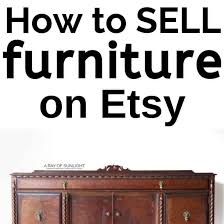 How To Ship Furniture On Etsy Selling Furniture Etsy Furniture Things To Sell