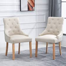 12 big and tall dining room chairs 500lbs. Boju Accent Soft Dining Chairs Set Of 2 Kitchen Chairs With Armrests Beige Fabric Upholstered Chairs With Arms Occasional Chairs Restaurant Living Room Side Chairs For Bedroom Buy Online In Antigua And
