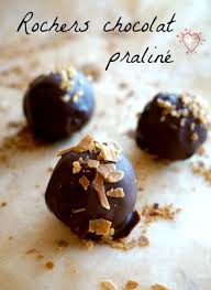Rochers Chocolat Praline Recetas Dulces Dulces Recetas