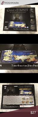Still in plastic open box but pieces still sealed as shown 4d Cityscape Game Of Thrones Westeros Puzzle Game Of Thrones Westeros Fashion Books Mini Frames