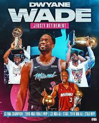 Nba On Instagram Tonight In Miami The Miamiheat Raise Dwyanewade S 3 To The Rafters Forever L3gacy In 2020 Nba Champions 2006 Nba Finals Dwyane Wade Jersey