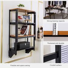 Wall Mounted Convertible Shelf And Table In 2020 Shelves Wall Mounted Folding Table Wall Mounted Table