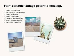 Free Vintage Polaroid Mockup Free Design Resources Vintage Photos Vintage Polaroid Mockup