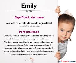 Significado Do Nome Emily Curiosidades Mensagens