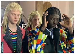 We all know that 'male grooming' is a massive industry, entailing many different fashions, techniques, practices and preferences all over the world. Fashion Label Comme Des Garcons Use Of Ancient Egyptian Wigs In Runway Show Receives Massive Backlash Nilefm Egypt S 1 For Hit Music