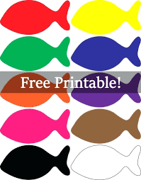Fish Template To Color Printable Colorful Pictures Print In Ideas For Preschoolers Of Large Size Pattern Coloring Fish Activities Fish Printables Fish Template