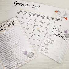 How to play baby due date prediction calendar game? 21 Fun Baby Shower Games And Prizes Page 2 Of 2 Stayglam