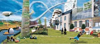 Vous souhaitez en savoir plus sur les ressources numériques des éditions weka et sur les formules d'abonnement ? Ville Du Futur Ville Grenier En 2050 Demain La Ville