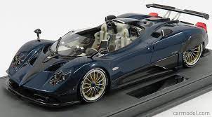 Lcd models new pagani zonda hp barchetta! Bbr Models P18161a Masstab 1 18 Pagani Zonda Hp Barchetta 2018 Blue Met Carbon