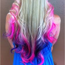 Have you noticed how many purple hair dyes are on the market? Pin By Chasity On Ombre Colorful Hairstyles Dip Dye Hair Dyed Hair Pink Ombre Hair