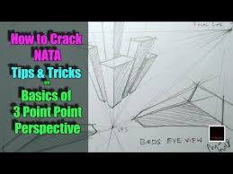 Easy 3 Point Perspective Drawing Birds Eye View Pin On Nata National Aptitude Test In Architecture
