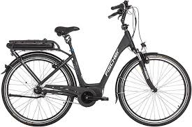Fischer E Bike City Ecu 1860 Schwarz Rh 44 Cm Mittelmotor 48 V 557 Wh In 2020 Elektrofahrrad Fahrrad Pedelec