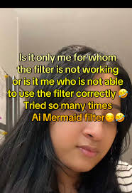 This #mermaidfilter is not working for me 🤣🤣 tried so many  times.#foryoupage #fyp #foryou