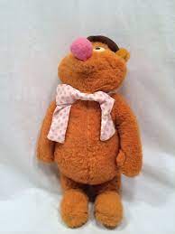 Rare Vintage 1976 Fisher Price Jim Hensen Muppet 851 Fozzie Bear Plush Toy Fozzie Muppets Bear Plush Toy Bear Stuffed Animal Fozzie Bear