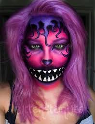 I've actually done two other versions of the cheshire cat. Halloween Costume Ideas Cheshire Cat Halloween Makeup Face Paint