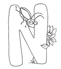 The theme of each letter is from our popular alphabet flash cards. Top 10 Free Printable Letter N Coloring Pages Online