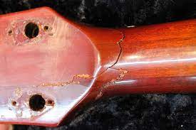 How To Repair Guitar Headstock / Neck Break With Epoxy