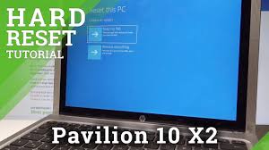 It will now load the hp recovery manager. Hard Reset Hp Pavilion 10 X2 How To Hardreset Info