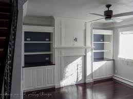Ikea Hack Kitchen Cabinets Turned Built Ins Ikea Hack Living Room Ikea Living Room Living Room Built Ins
