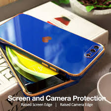 PeeTep iPhone 8 Plus Kılıf, Kızlar Kadınlar için iPhone 7 Plus Kılıf, Lüks  İnce Elektrolizle Kenar Tampon Kılıf Tam Kamera Lens Korumalı Yükseltilmiş  Güçlendirilmiş Köşeler Yumuşak TPU Darbeye : Amazon.com.tr: Elektronik