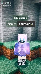 Im kreativmodus von minecraft lässt es sich sehr gut architektonisch austoben. Mountain Base Idea Video In 2020 Minecraft Tutorial Amazing Minecraft Minecraft Creations