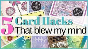 If your youtube channel is one of the top 100 card making youtube channels, you have the honour of displaying the following badge on your site. 5 Card Making Hacks That Blew My Mind Youtube