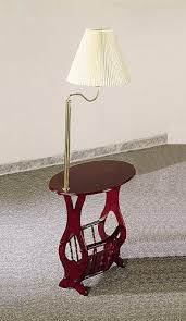 37 Off Was 99 99 Now Is 62 98 Cherry Finish Swing Arm Brass Lamp Magazine Table Lamp Table Lamps For Bedroom Brass Lamp