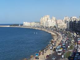 The Corniche In Alexandria Egypt Running Along The Eastern Harbor Alexandria Egypt Visit Egypt Egypt