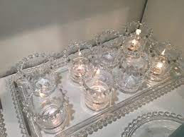 Uk's no.1 bulk wholesale supplier. Clear Glass Tealight Holder With Bobble Rim