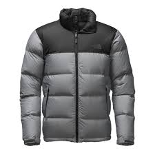 Black And White North Face Jacket Mens The North Face Nuptse Jacket Men S Tnf Medium Grey Heather Tnf Black Jackets Men Fashion Mens Jackets Mens Workout Clothes