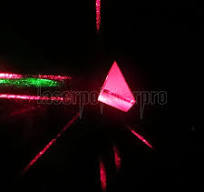 Isósceles ángulo recto tres prisma Vidrio - ES - Laserpointerpro