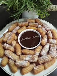 Bumil centil satu ini sepertinya masih belum bisa jauh dari. Resepi Churros Sedap Lembut Dan Rangup Disaluti Sos Coklat Aumm Yummy Kitpramenulis