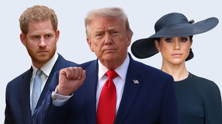 Donald Trump says he's 'happy' Prince Harry and Meghan Markle left the  U.S.: 'I was not a fan'