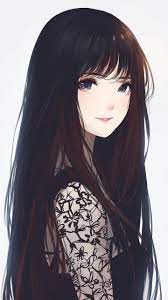 The most popular anime girls with black hair. Anime Girl Black Hair Wallpapers Top Free Anime Girl Black Hair Backgrounds Wallpaperaccess