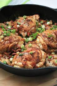 Keto Smothered Chicken Thighs Recipe Smothered Chicken Keto Recipes Dinner Chicken Thigh Recipes