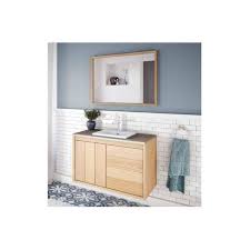 Base laquée bianco mat plan de toilette rovere moro raboté avec vasque en céramique.‎ armoires murales ouvertes en verre avec dos en rovere moro raboté.‎ Refuge Meuble Sous Vasque 120 Cm A Suspendre Chene Clair Plan Bois Achat Vente Meuble Vasque Plan Refuge Meuble Sous Vasque 1 Soldes Sur Cdiscount Des Le 20 Janvier Cdiscount