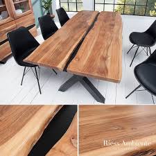 Esstisch 200cm Akazie Metall Riess Ambiente De Esstisch Grosser Esstisch Couchtisch Metall